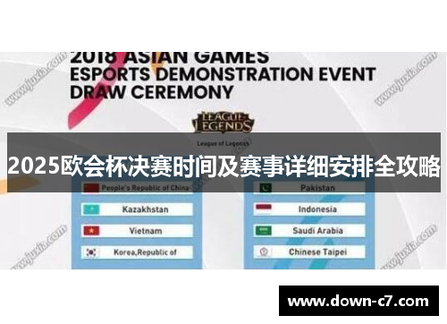 2025欧会杯决赛时间及赛事详细安排全攻略