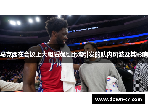 马克西在会议上大胆质疑恩比德引发的队内风波及其影响